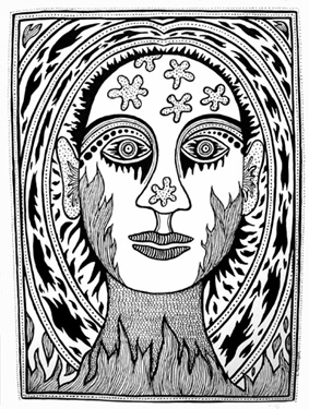 Serenely Burning by Liz Parkinson