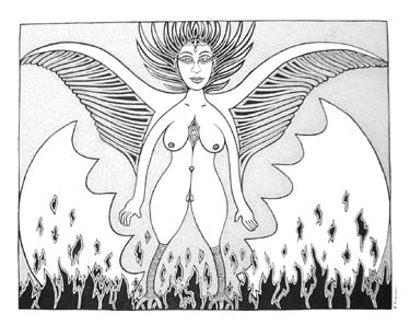 Phoenix Woman by Liz Parkinson