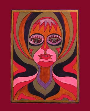 Woman in the Gold Turban by Liz Parkinson