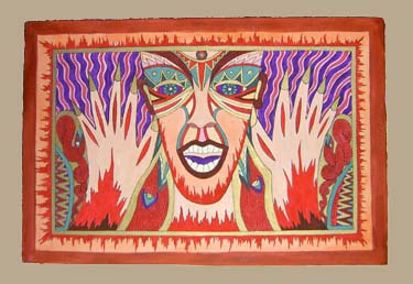 Burning up freaking out by Liz Parkinson