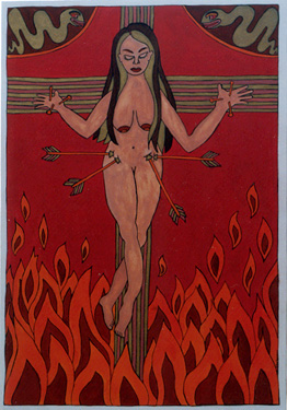 The Martyr by Liz Parkinson