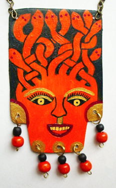 Orange Medusa by Liz Parkinson