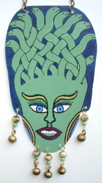 Green Medusa by Liz Parkinson