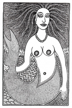 Mermaid Medusa by Liz Parkinson